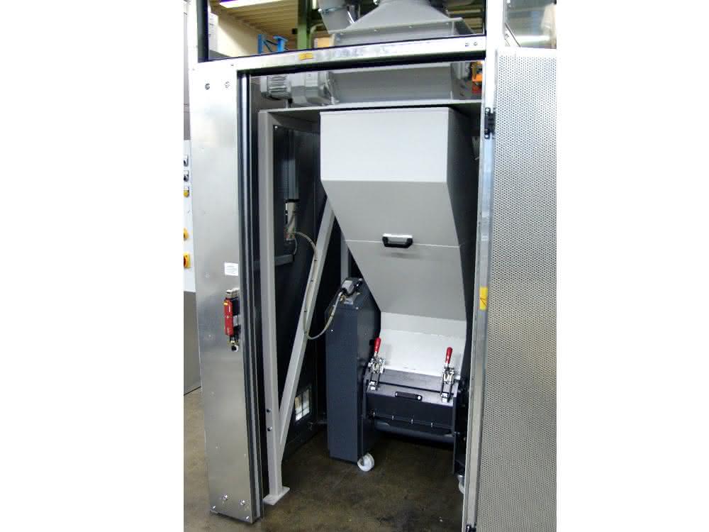 Getecha rotary cutter-cutting mills Shredding technology: What remains of the capsule