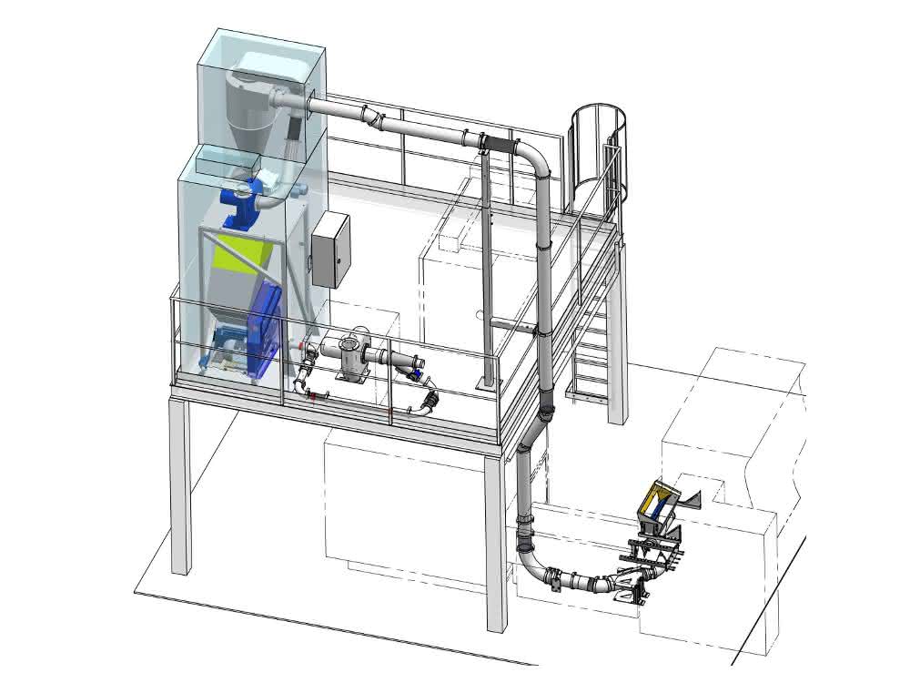 Getecha system solution Shredding technology: What remains of the capsule