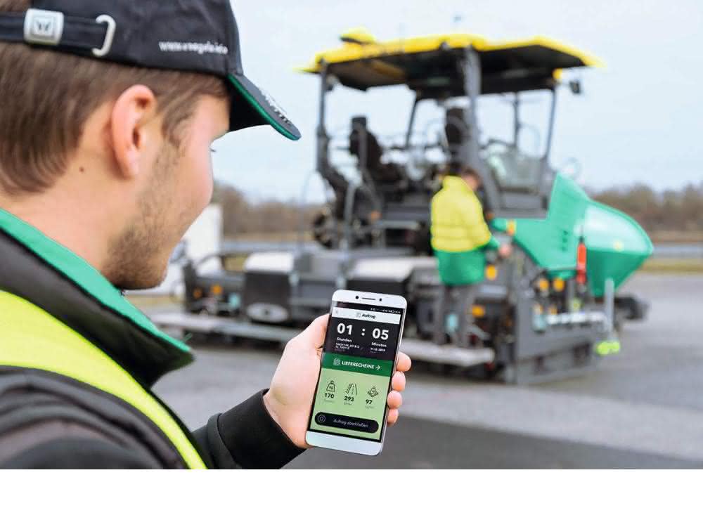 Vögele mit innovativer Maschinentechnik