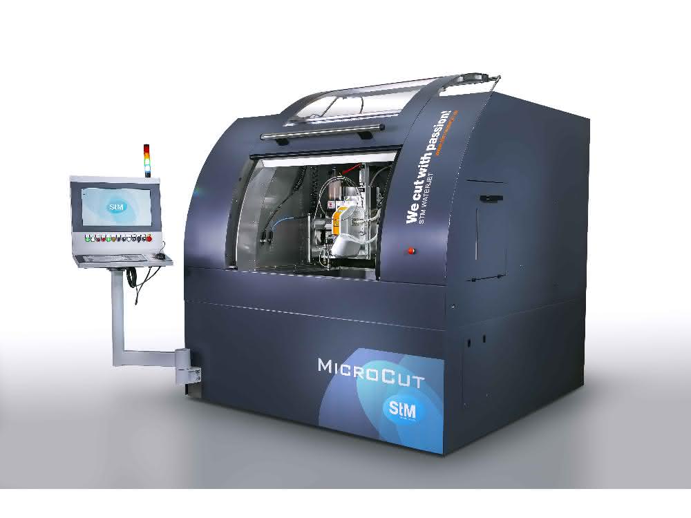 Fine water jet cutting