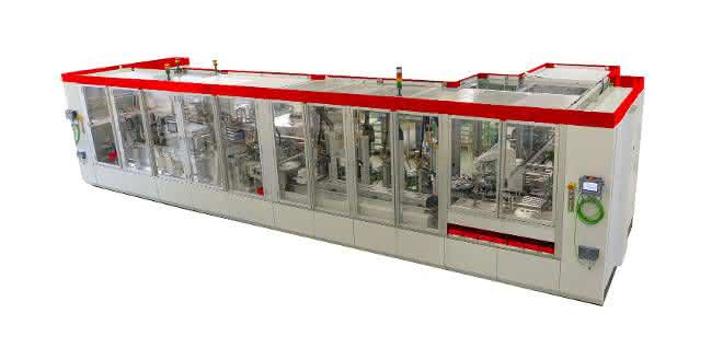 Longitudinal transfer system: Assembly in the river