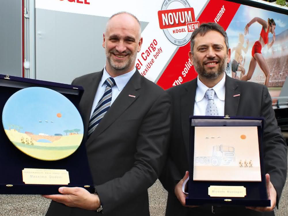 Award ceremony: Kögel Managing Director Massimo Dodoni honored