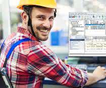 Vorgeschriebene Prüfungen von Maschinen- und Arbeitsmitteln, Wartungen und Instandhaltungen lassen sich per Software einfacher planen und rechtssicher dokumentieren. Vorgeschriebene Prüfungen von Maschinen- und Arbeitsmitteln, Wartungen und Instandhaltungen lassen sich per Software einfacher planen und rechtssicher dokumentieren.