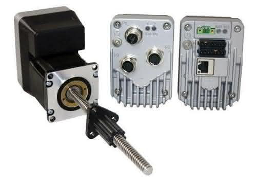 Lexium-MDrive-Schrittmotor mit integriertem Multiturn-Absolutwertgeber