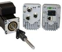 Lexium-MDrive stepper motor with integrated multiturn absolute encoder