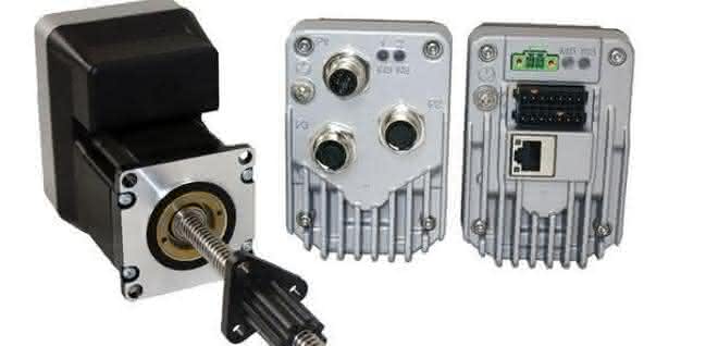 Lexium-MDrive stepper motor with integrated multiturn absolute encoder