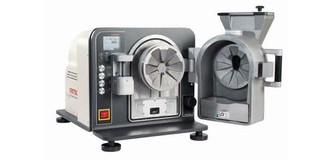 Pulverisette 13 premium line zur Feinmahlung hart-spröder bis mittelharter Feststoffe