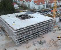 New technology complex: Topping-out ceremony in Jena