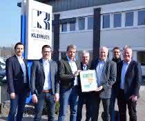 CSC-Zertifikat für Kleihues: Nachhaltig produzieren CSC-Zertifikat für Kleihues: Nachhaltig produzieren