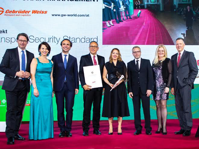 Transportsicherheit: Gebrüder Weiss erhält Hermes-Award Transportsicherheit: Gebrüder Weiss erhält Hermes-Award