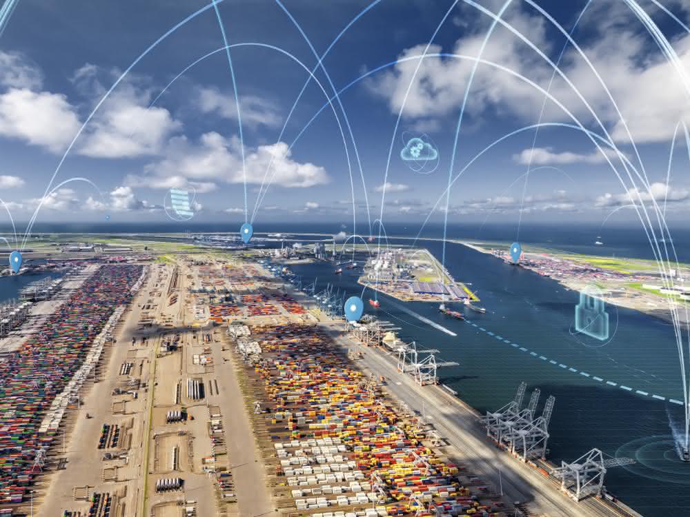 Digitalisierung: Echtzeitinformationen für den Hafenbetrieb