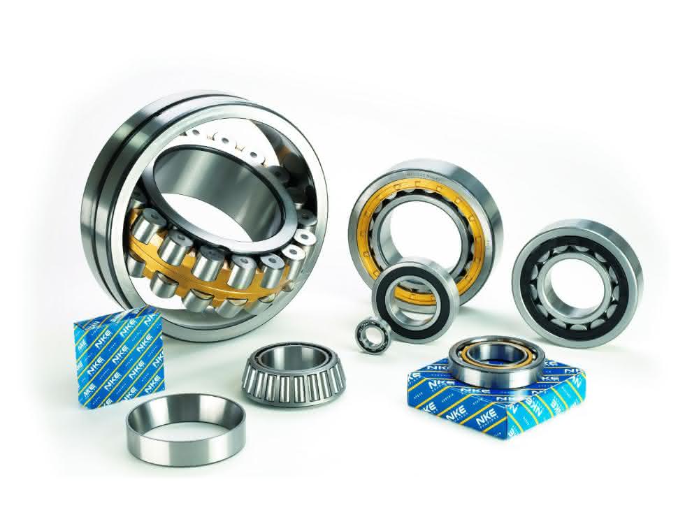Standard bearing with different cages