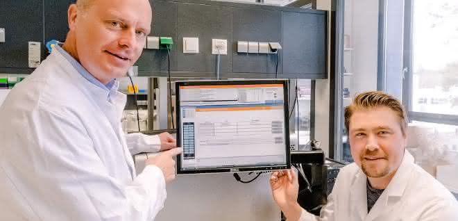 Prof. Dr. Markus Nöthen (links) und Dr. Andreas Forstner