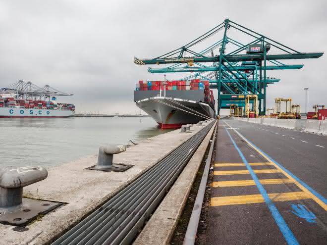 Geschäftszahlen veröffentlicht: Containerumschlag im Hafen Antwerpen wächst
