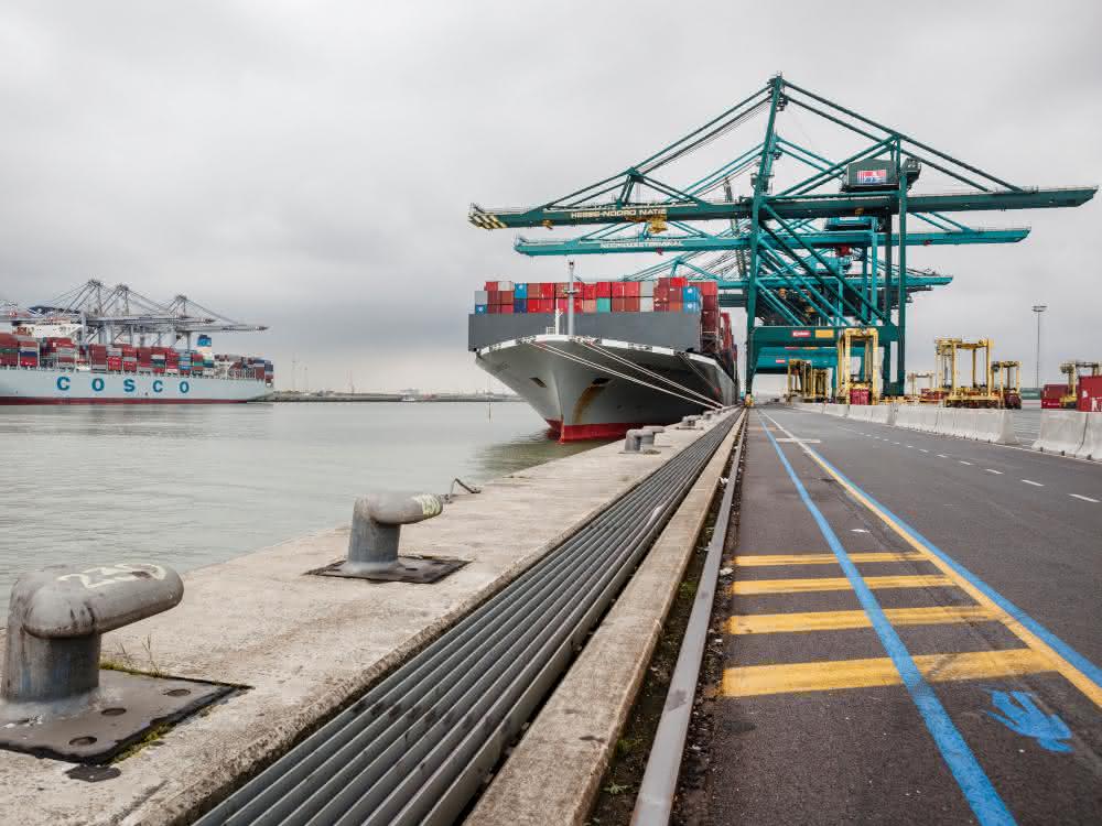 Geschäftszahlen veröffentlicht: Containerumschlag im Hafen Antwerpen wächst