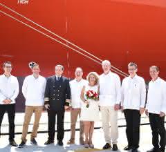 Hamburg Süd tauft „Polar Mexico“ in Veracruz