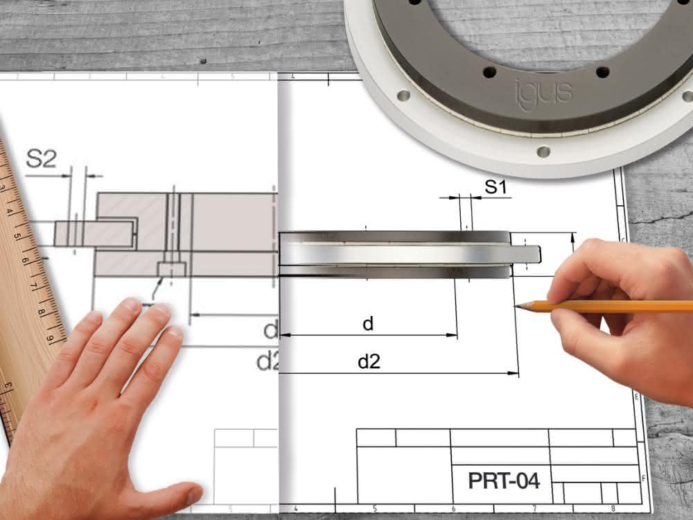 Igus slewing ring bearing