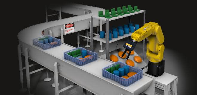 Integrated service package: 3D vision sensor on the robot