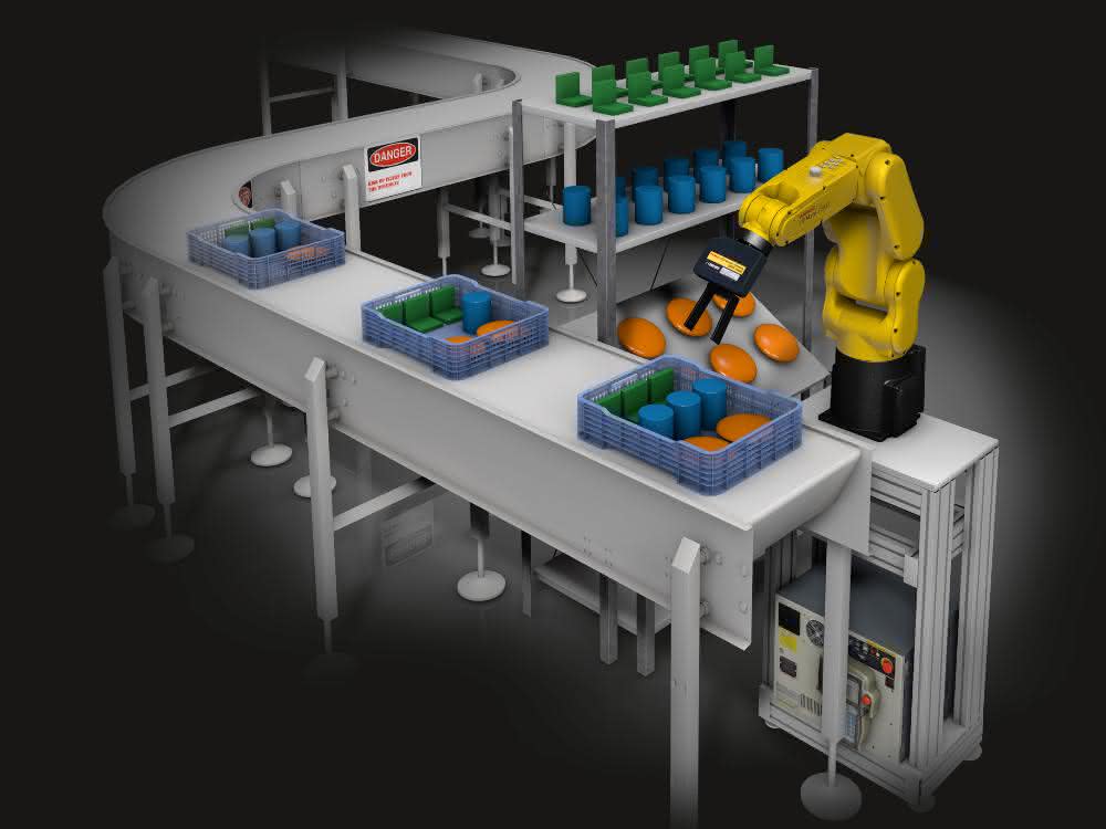 Integrated service package: 3D vision sensor on the robot