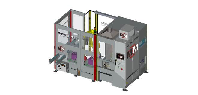 Two million hardened spur gears: Robot cell as a combined solution