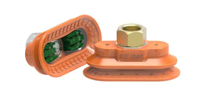 Friction bellows suction cup