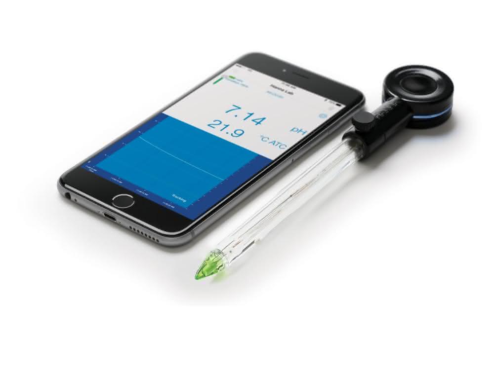 Labvolution 2019: Drahtlose Bluetooth pH-Messung