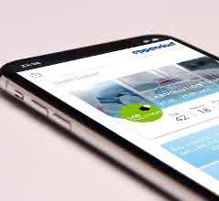 Mit der „Meet Eppendorf“-App sollen die Besucher dank neuester Technologie eine spannende, digitale Ebene der Kommunikation betreten können. Bild der App