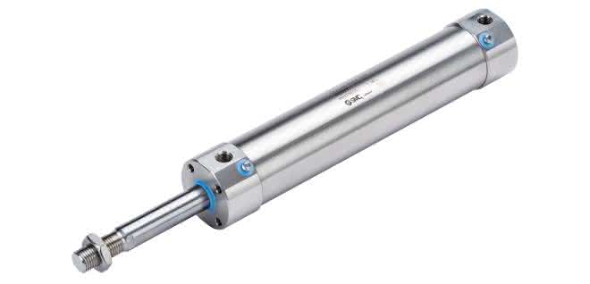 Stainless steel cylinder