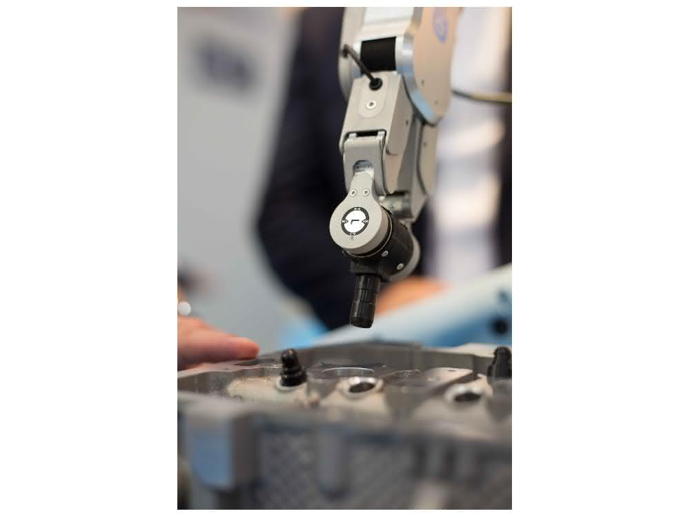 Greifer mit integrierter Sensorik