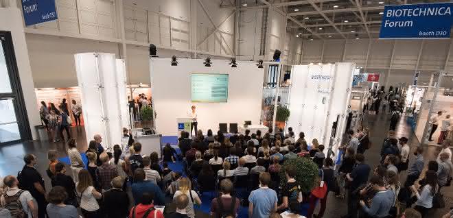 Eindruck vom vorigen Biotechnica Forum.