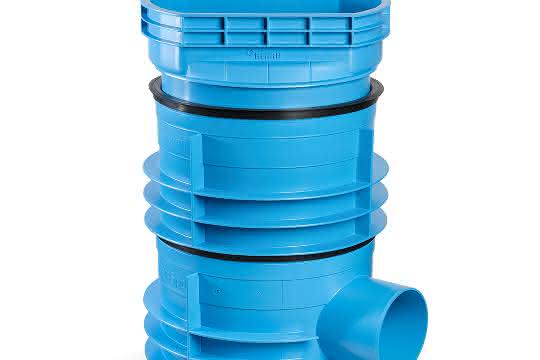 Der polymere RAINSPOT Straßenablauf ist ein modular aufgebautes und vom IKT geprüftes System.