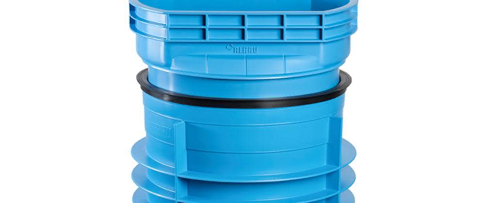 Der polymere RAINSPOT Straßenablauf ist ein modular aufgebautes und vom IKT geprüftes System.