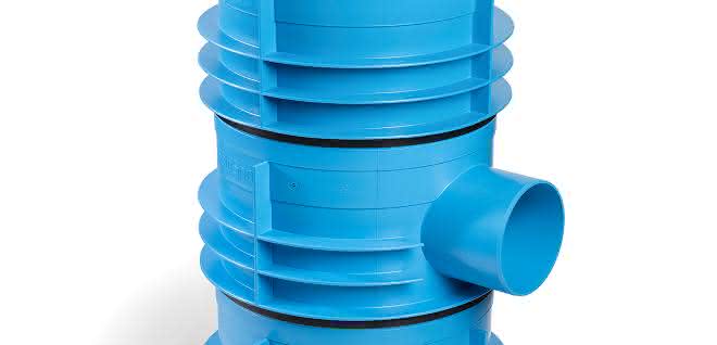 Der polymere RAINSPOT Straßenablauf ist ein modular aufgebautes und vom IKT geprüftes System.
