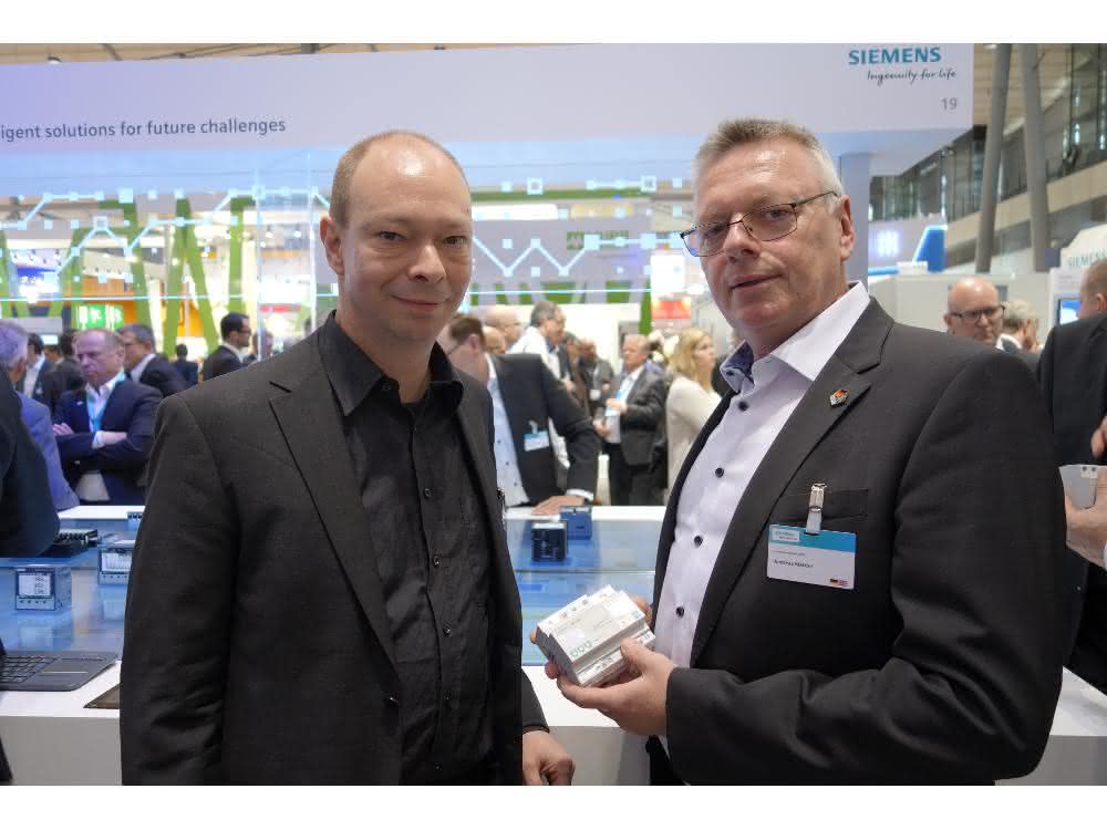Andreas Mühlbauer, SCOPE (left), and Andreas Matthé, Siemens (right) Mühlbauer Matthé