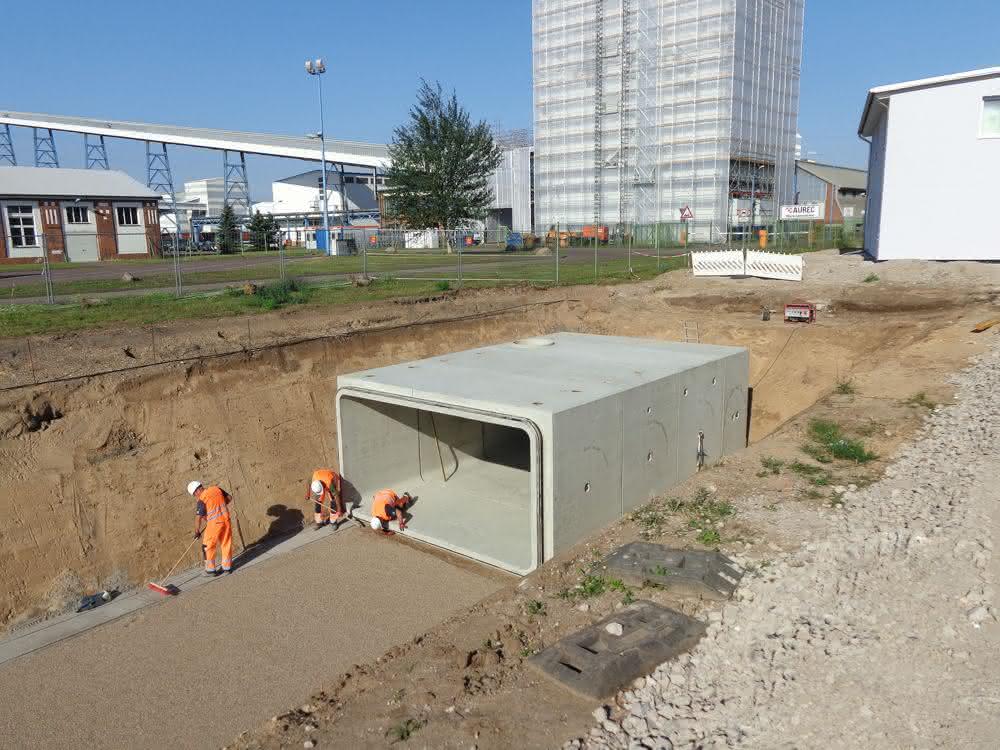 Sedimentationsanlage