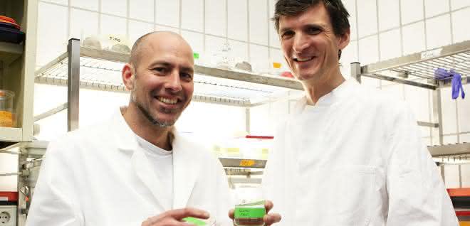Dr. Tim Lachnit (links) und Dr. Peter Deines