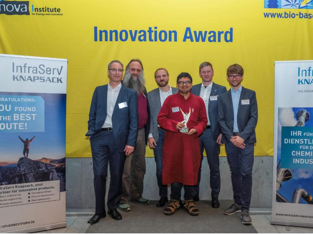 Gewinner des Innovationspreises Bio-based Material of the Year 2019
