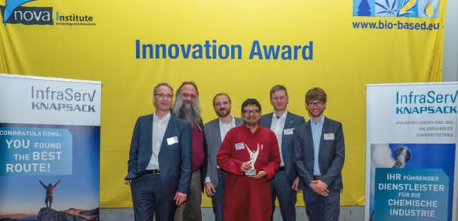Gewinner des Innovationspreises Bio-based Material of the Year 2019