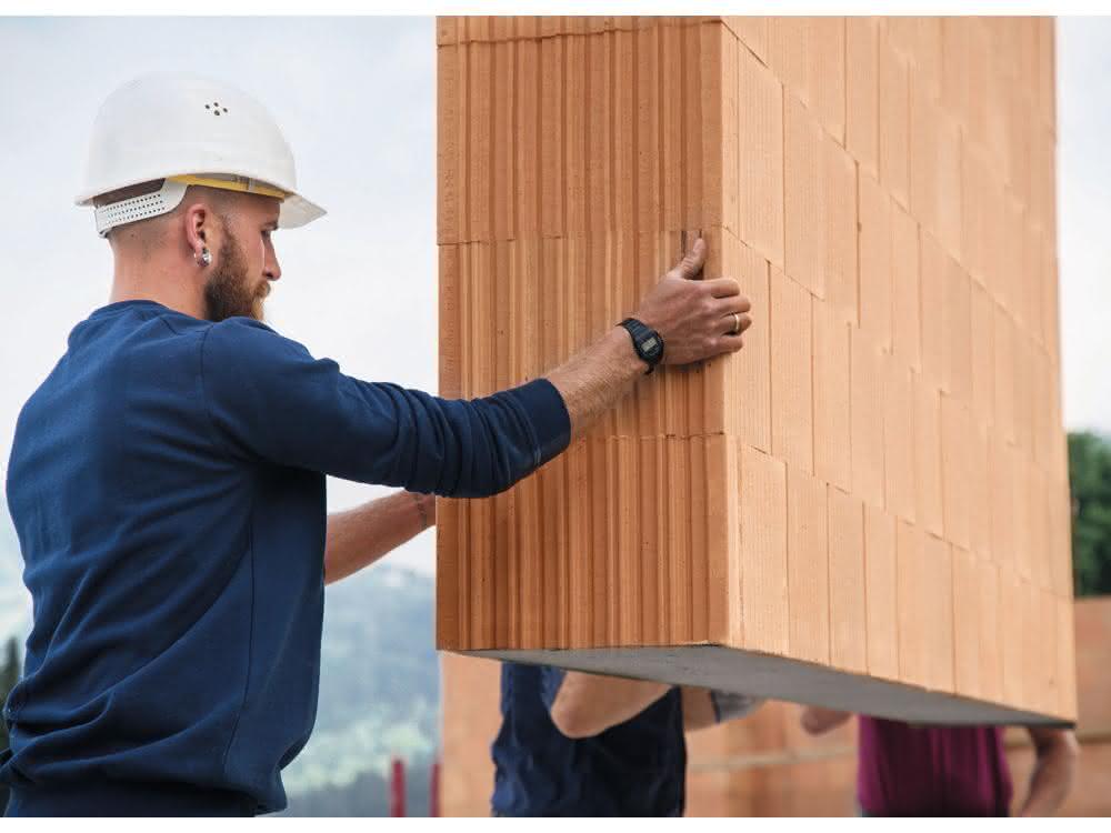 Ziegelfertigteil Redbloc