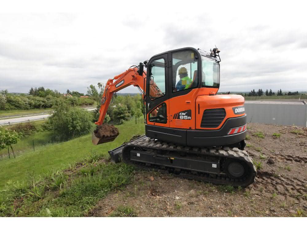 Kompaktbagger von Doosan