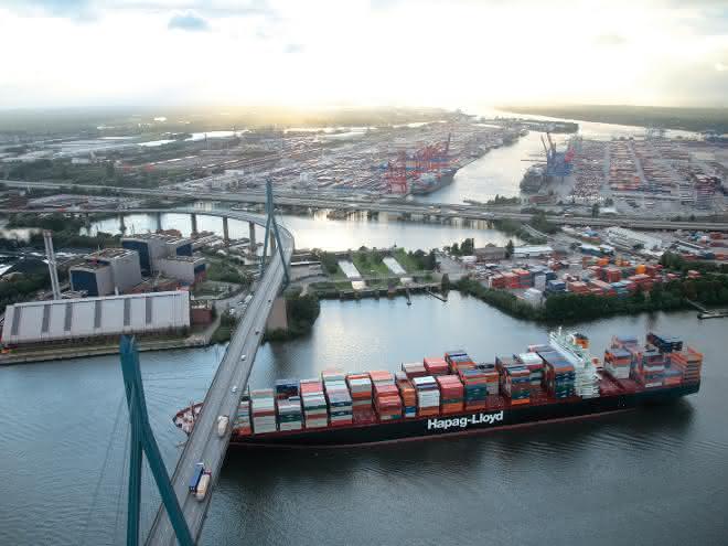 Quarterly figures Port of Hamburg: Port of Hamburg - strong growth in the first quarter
