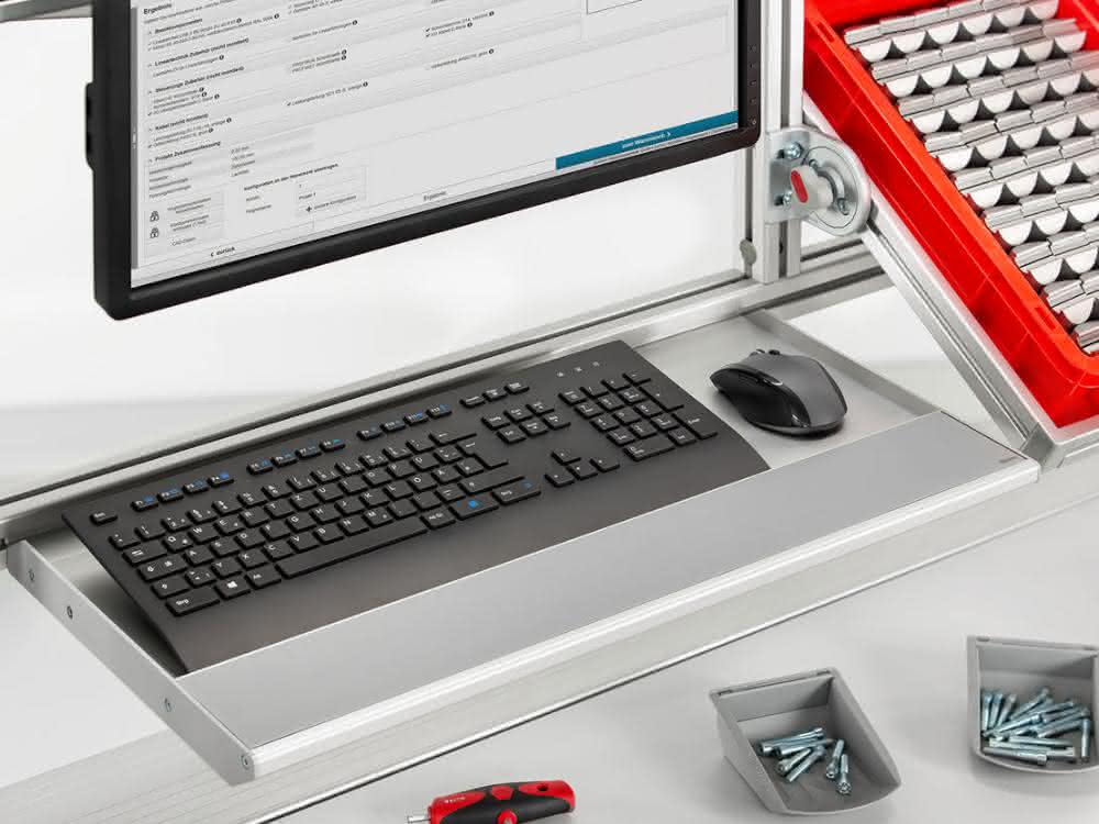 Item keyboard holder