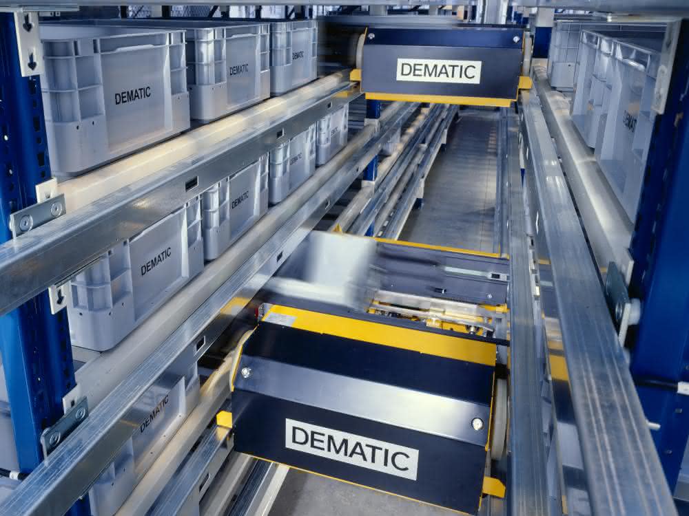 Multishuttle: Dematic blickt zurück auf die Erfindung des Multishuttles