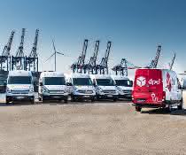 Emissionsfrei Pakete zustellen: Neun VW e-Crafter für DPD Emissionsfrei Pakete zustellen: Neun VW e-Crafter für DPD