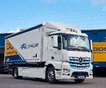 Mercedes-Benz eActros startet für Dachser in Stuttgart