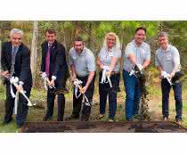 Laying of the foundation stone: Erni builds new company headquarters in Virginia