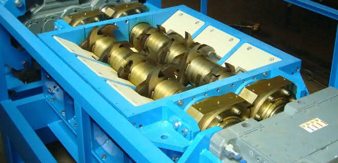 Schneidwerk des RM1350/2 Schneidwerk