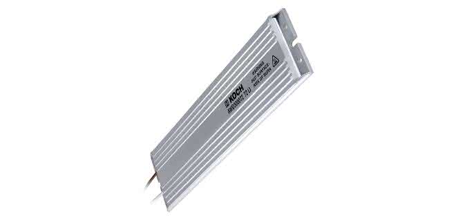 New braking resistors: Flat and safe