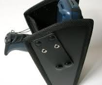 Holder for barcode scanners