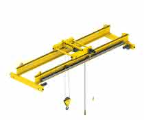 Cable carriers: Flexible guide channel for indoor cranes